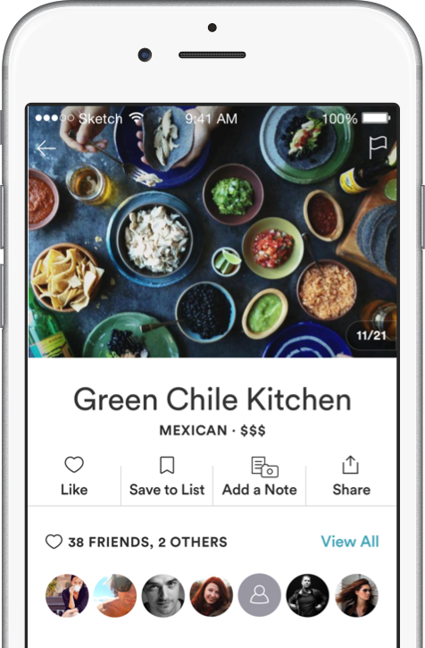 Green Chile Kitchen spot page screenshot